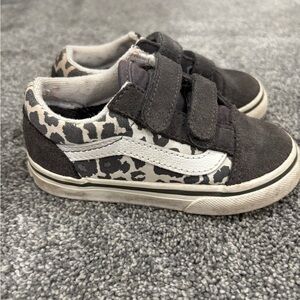Toddler girl vans size 7